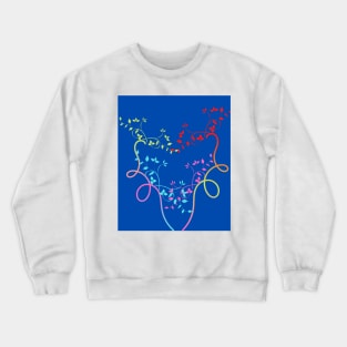 Design floral Crewneck Sweatshirt